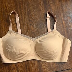 Honeylove 1X Tan Wireless Convertible Bra